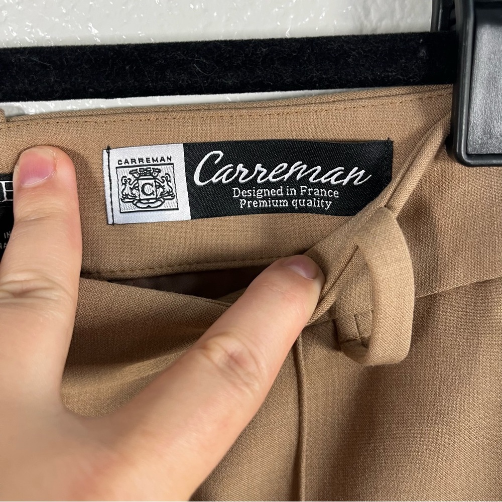 NWT J. Crew Carreman Natalia Pant in Four-Season Stretch Camel 4 - Picture 9 of 14